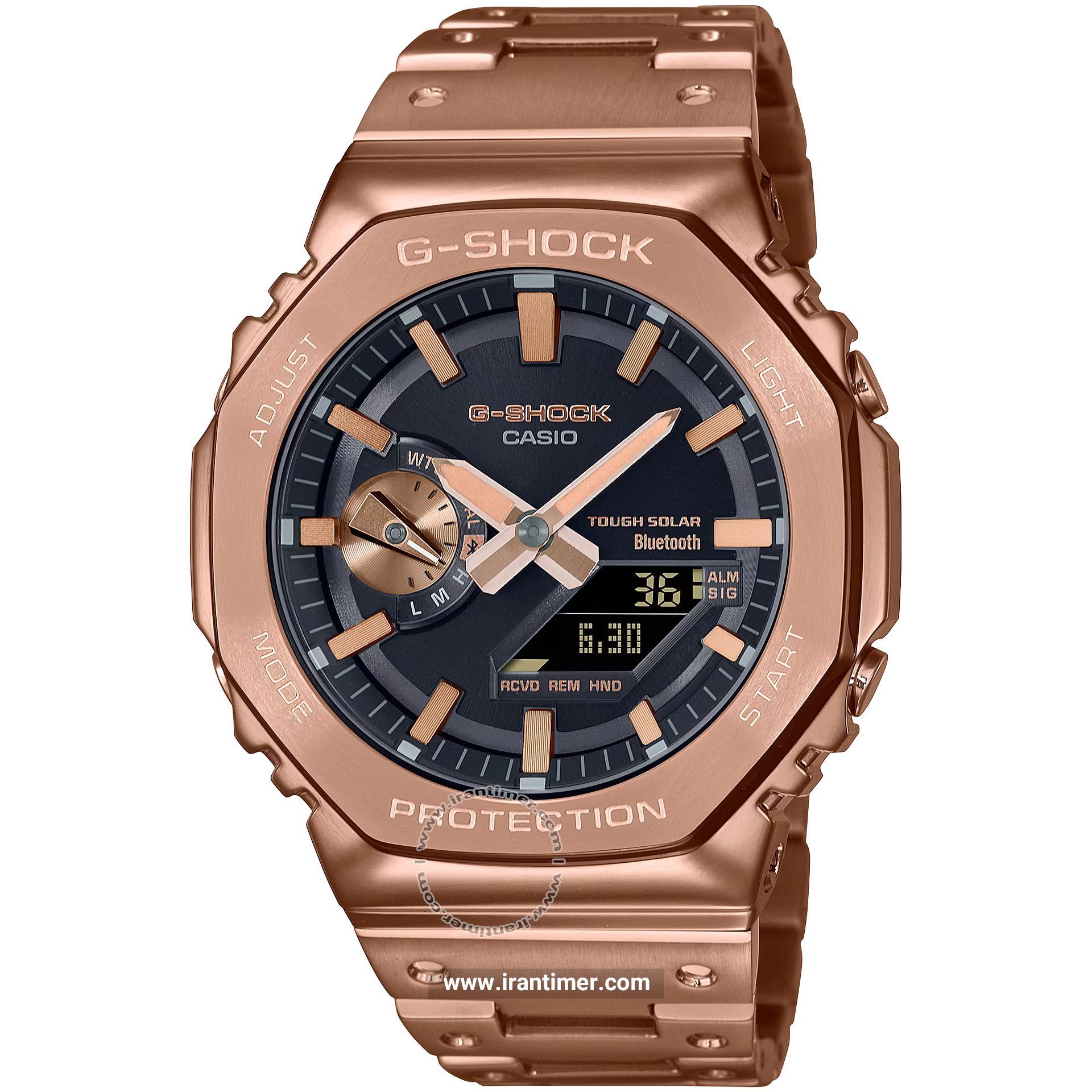 قیمت و خرید ساعت مچی مردانه کاسیو (CASIO) جی شاک مدل GM-B2100GD-5ADR کلاسیک | اورجینال و اصلی