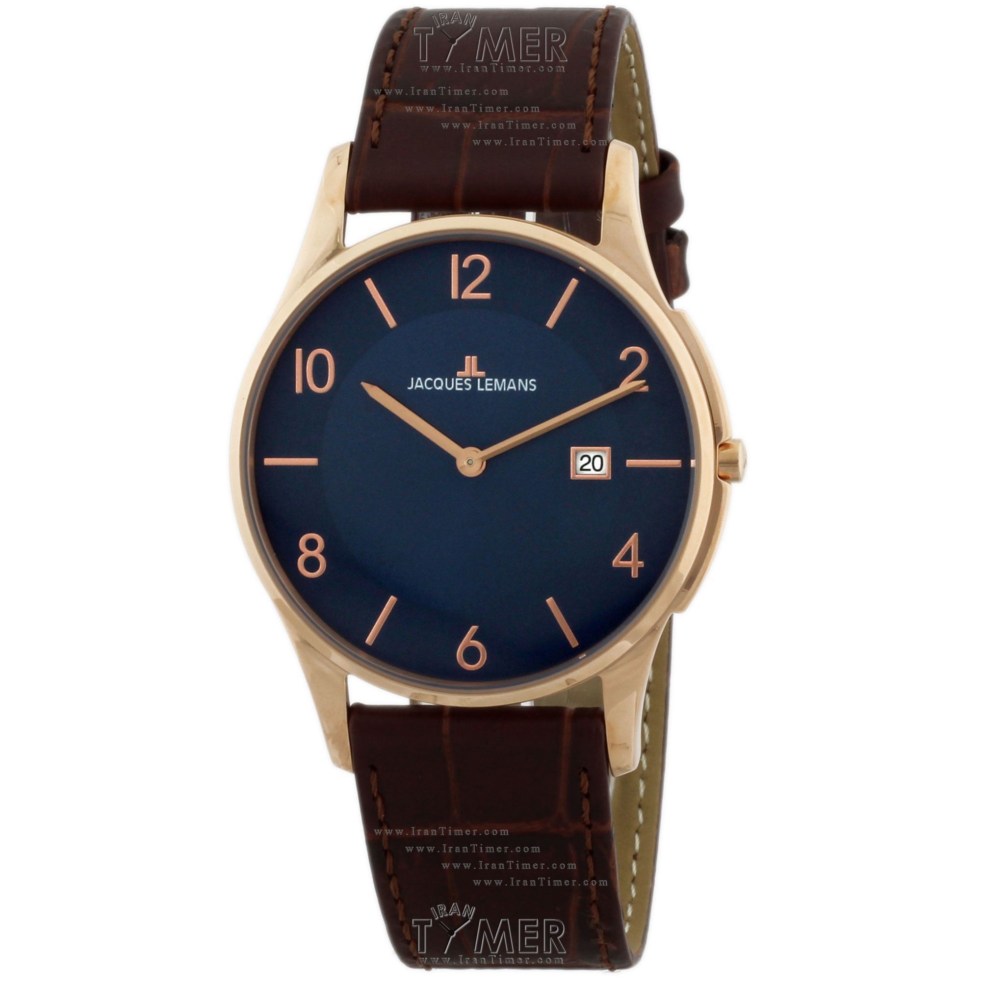 قیمت و خرید ساعت مچی مردانه ژاک لمن(JACQUES LEMANS) مدل 1-1777U کلاسیک | اورجینال و اصلی