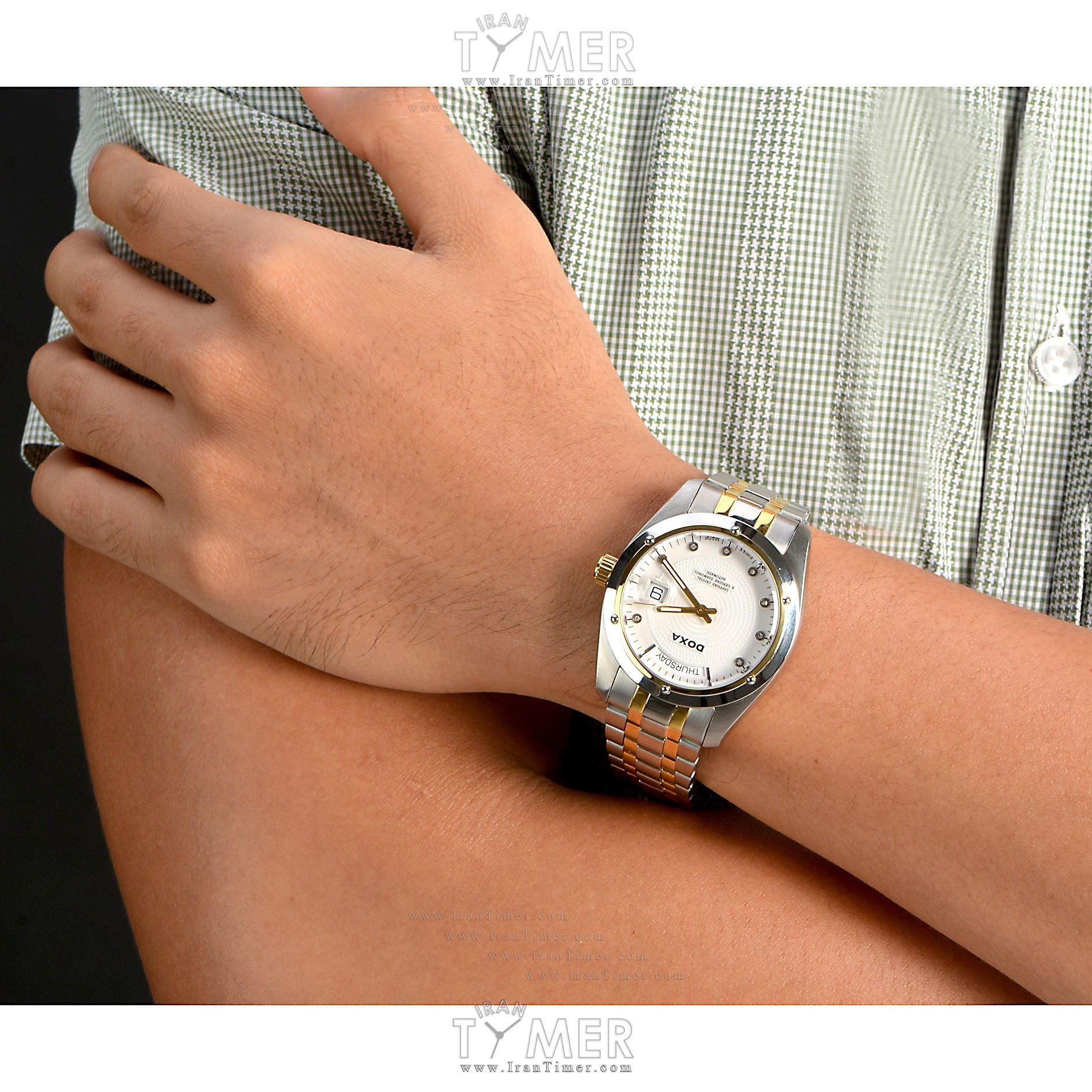 قیمت و خرید ساعت مچی مردانه دوکسا(DOXA) مدل D171TWH کلاسیک | اورجینال و اصلی