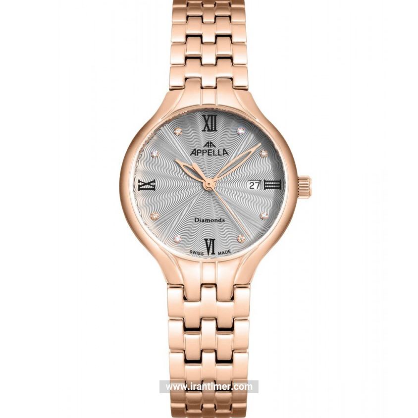 قیمت و خرید ساعت مچی زنانه اپلا(APPELLA) مدل L50000.9187DQ کلاسیک | اورجینال و اصلی
