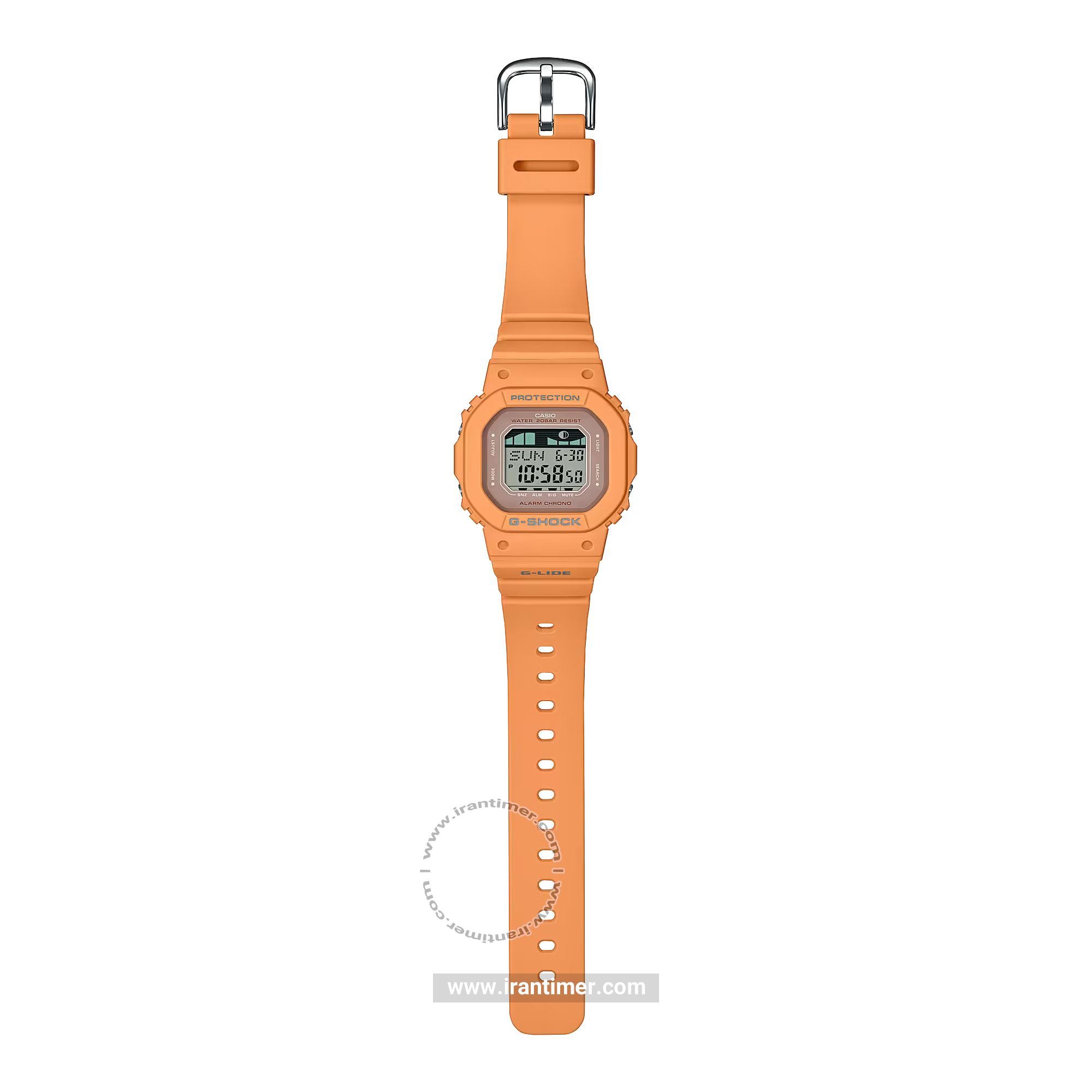 قیمت و خرید ساعت مچی زنانه کاسیو (CASIO) جی شاک مدل GLX-S5600-4DR اسپرت | اورجینال و اصلی