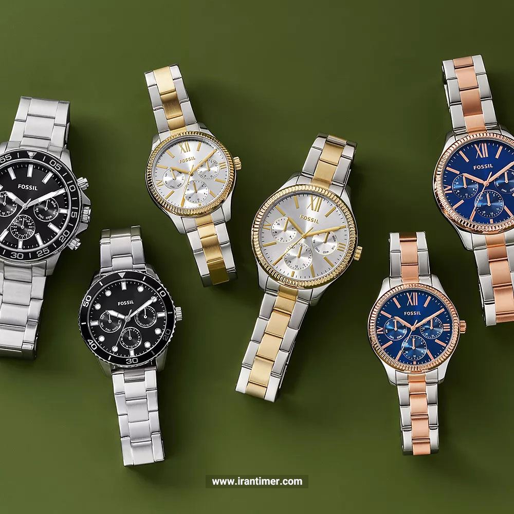 قیمت و خرید ساعت مچی مردانه زنانه فسیل(FOSSIL) مدل BQ2737SET کلاسیک | اورجینال و اصلی