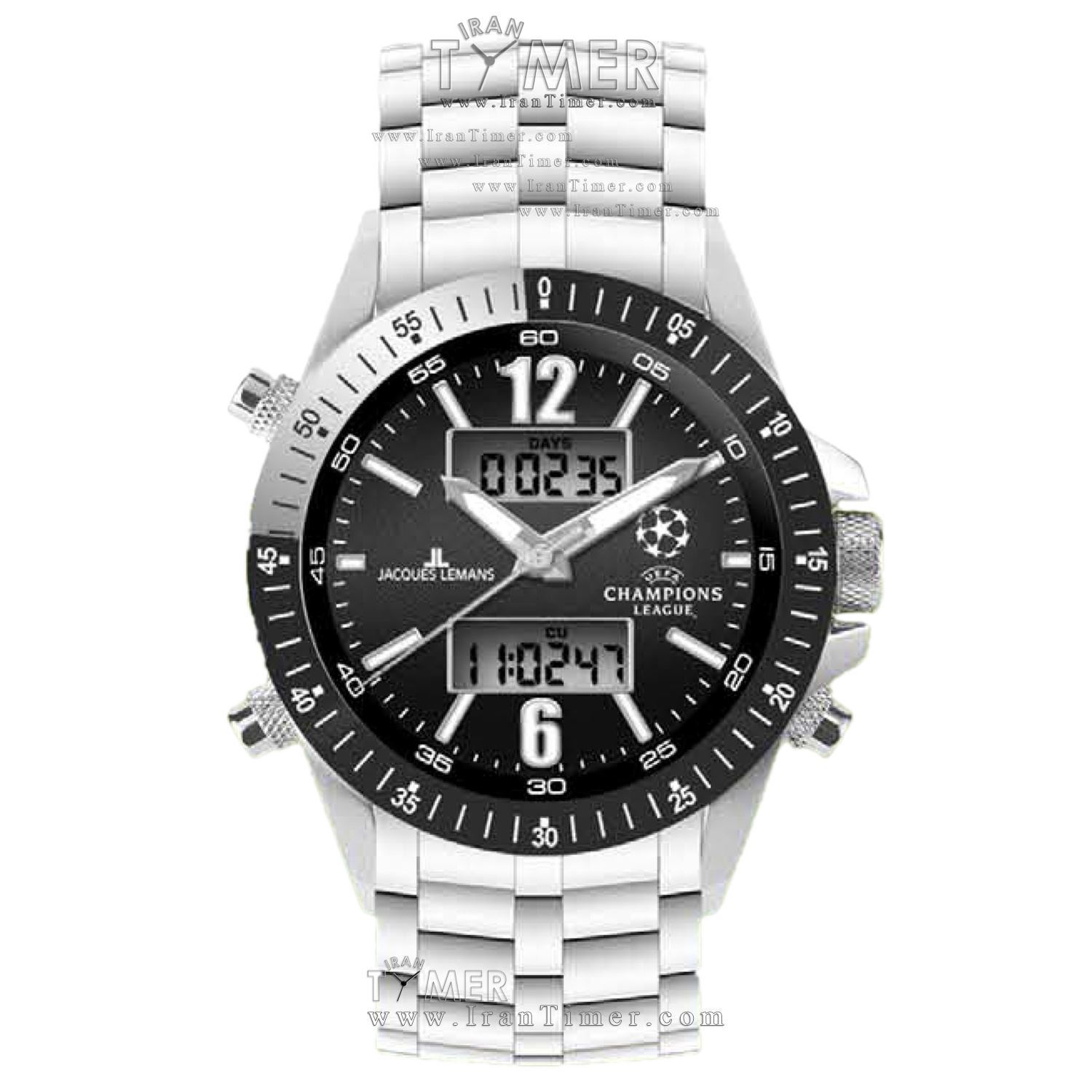 قیمت و خرید ساعت مچی مردانه ژاک لمن(JACQUES LEMANS) مدل U-34C اسپرت | اورجینال و اصلی