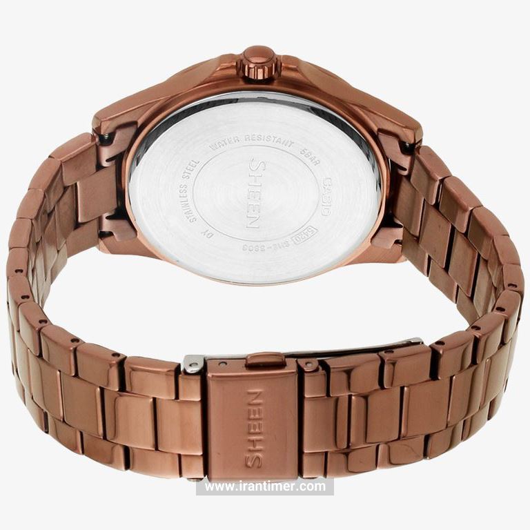 قیمت و خرید ساعت مچی زنانه کاسیو (CASIO) شین مدل SHE-3806BR-5AUDR کلاسیک | اورجینال و اصلی
