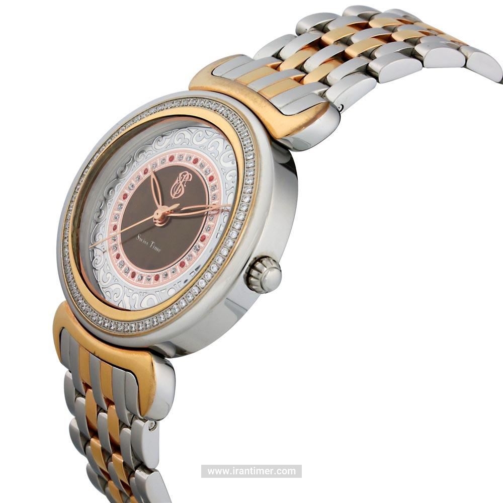 قیمت و خرید ساعت مچی زنانه سوئیس تایم(SWISS TIME) مدل ST 601-TT RG فشن | اورجینال و اصلی