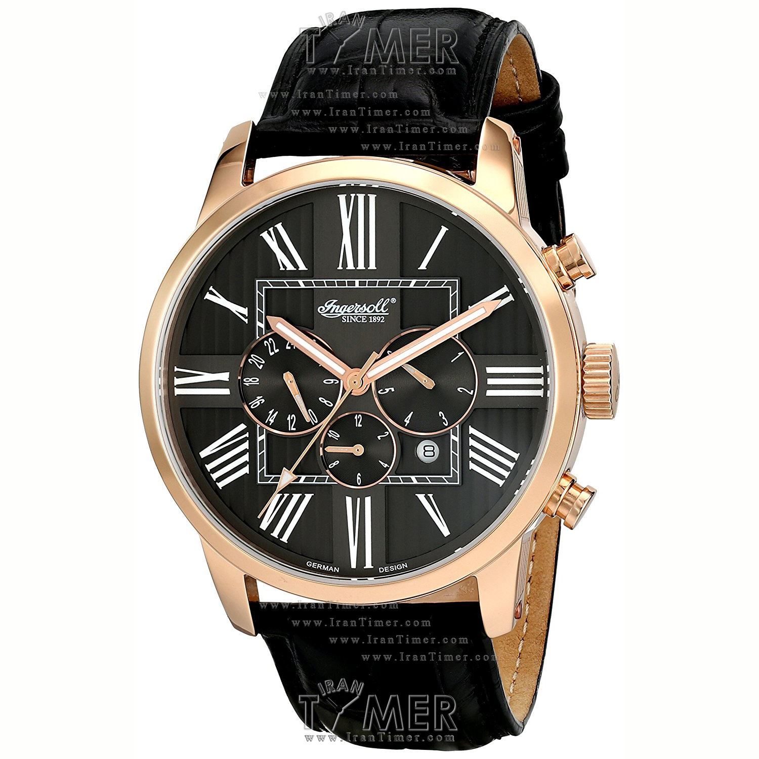 قیمت و خرید ساعت مچی مردانه اینگرسول(INGERSOLL) مدل IN1409RBK کلاسیک | اورجینال و اصلی