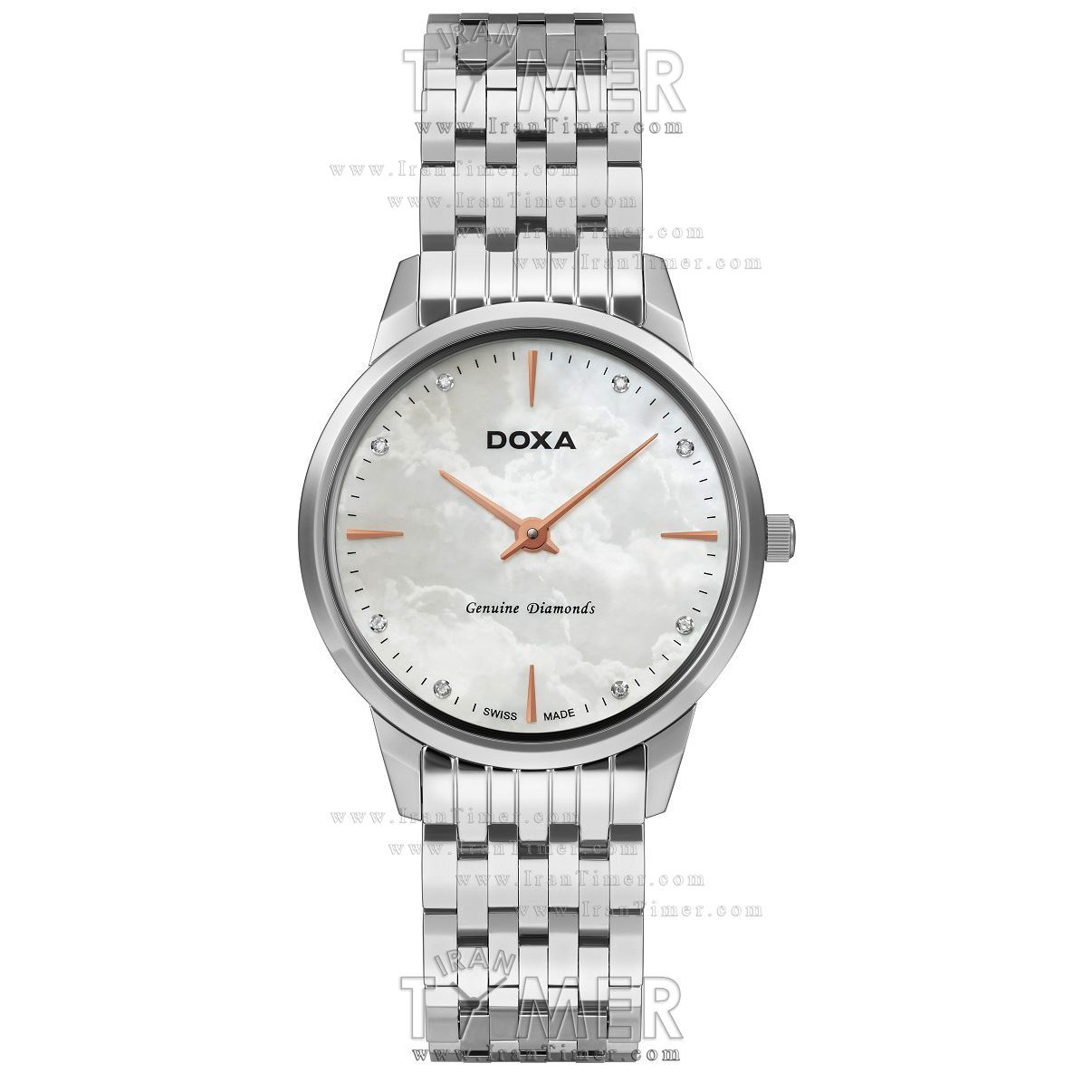 قیمت و خرید ساعت مچی زنانه دوکسا(DOXA) مدل D158SWH کلاسیک | اورجینال و اصلی