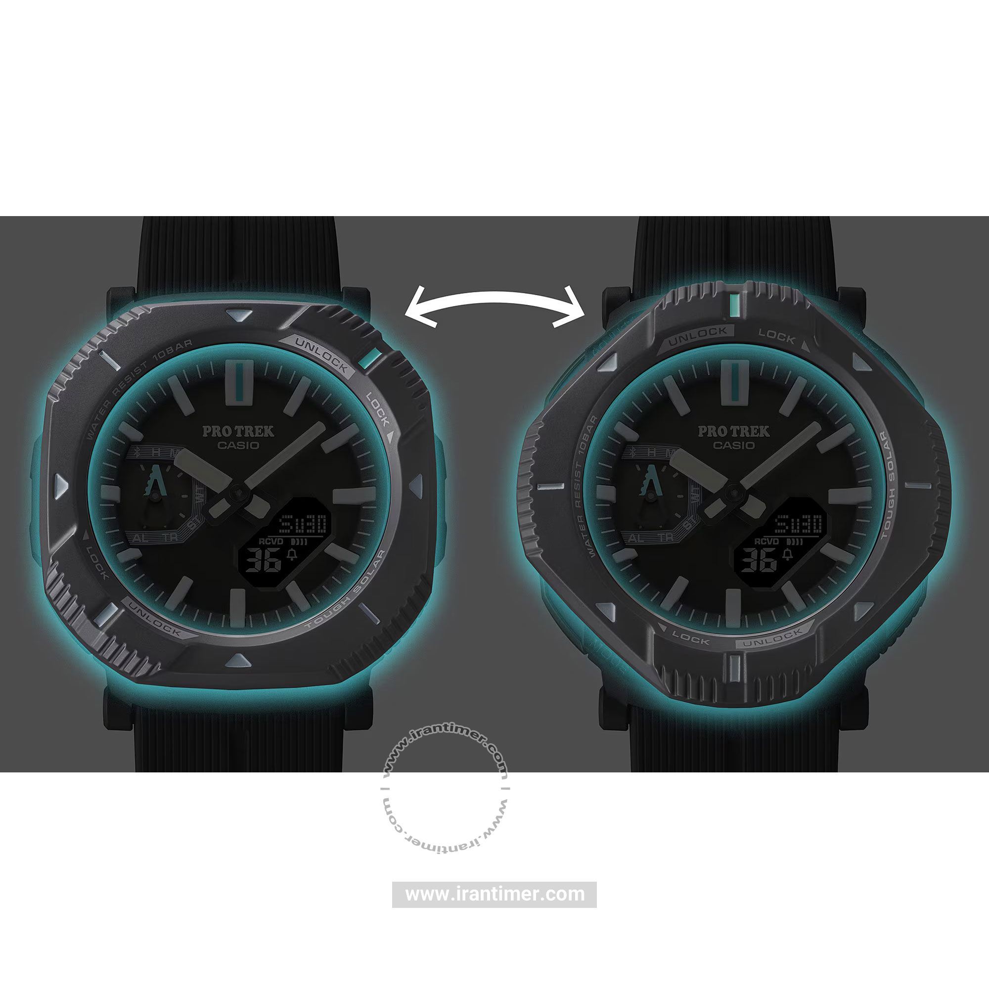 قیمت و خرید ساعت مچی مردانه کاسیو (CASIO) پروترک مدل PRJ-B001-1DR اسپرت | اورجینال و اصلی