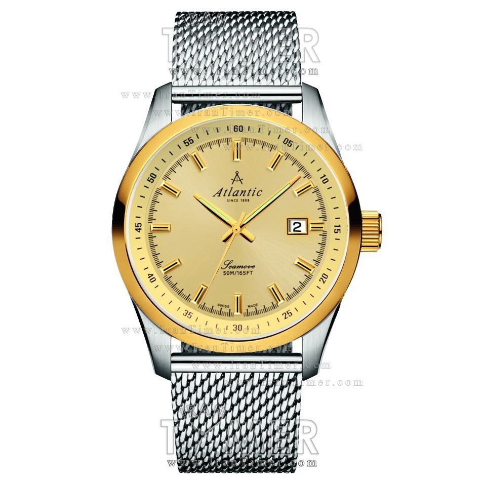 قیمت و خرید ساعت مچی مردانه آتلانتیک(ATLANTIC) مدل AC-65356.43.31 کلاسیک | اورجینال و اصلی