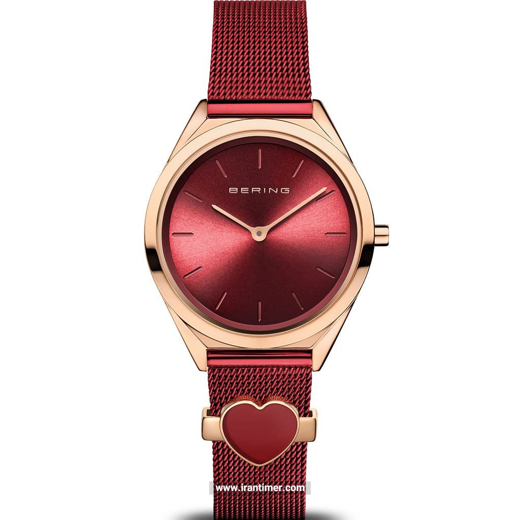قیمت و خرید ساعت مچی زنانه برینگ(BERING) مدل B17031-363-GWP کلاسیک | اورجینال و اصلی
