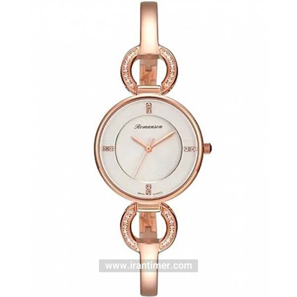 قیمت و خرید ساعت مچی زنانه رومانسون(ROMANSON) مدل RM7A04QLRRA1R1-W کلاسیک | اورجینال و اصلی