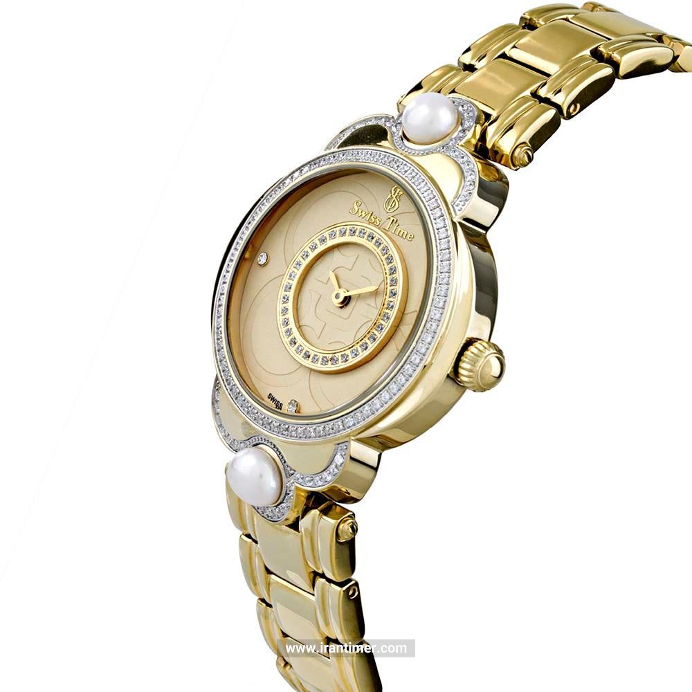 قیمت و خرید ساعت مچی زنانه سوئیس تایم(SWISS TIME) مدل ST 741-GP فشن | اورجینال و اصلی