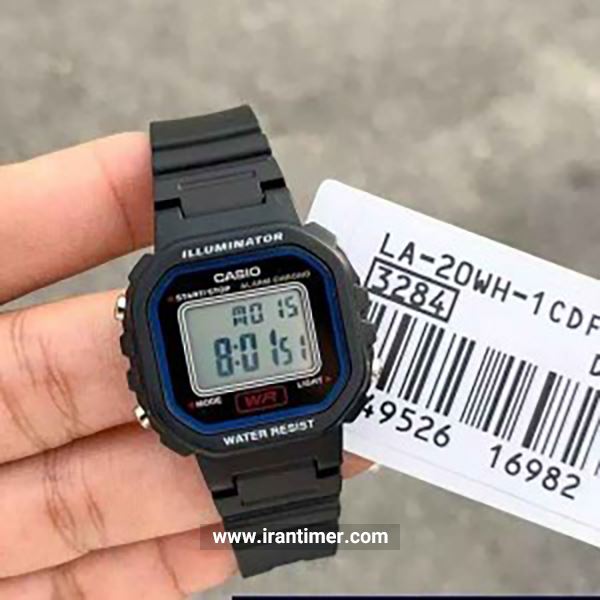 قیمت و خرید ساعت مچی زنانه کاسیو (CASIO) جنرال مدل LA-20WH-1CDF اسپرت | اورجینال و اصلی