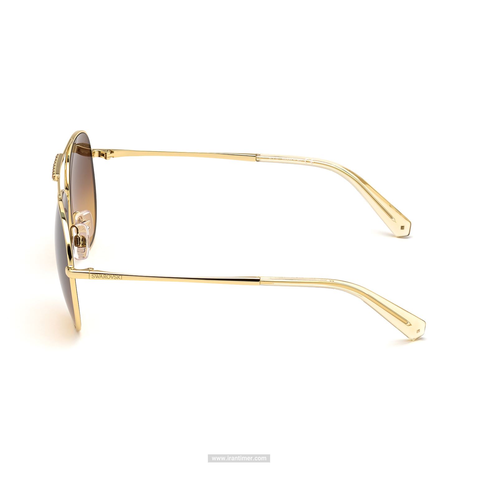 قیمت و خرید عینک آفتابی زنانه خلبانی (SWAROVSKI) مدل SK S 0308 30F 60 | اورجینال و اصلی