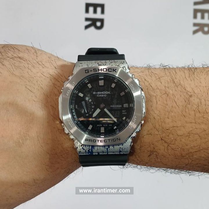 قیمت و خرید ساعت مچی مردانه کاسیو (CASIO) جی شاک مدل GM-2100GC-1ADR اسپرت | اورجینال و اصلی