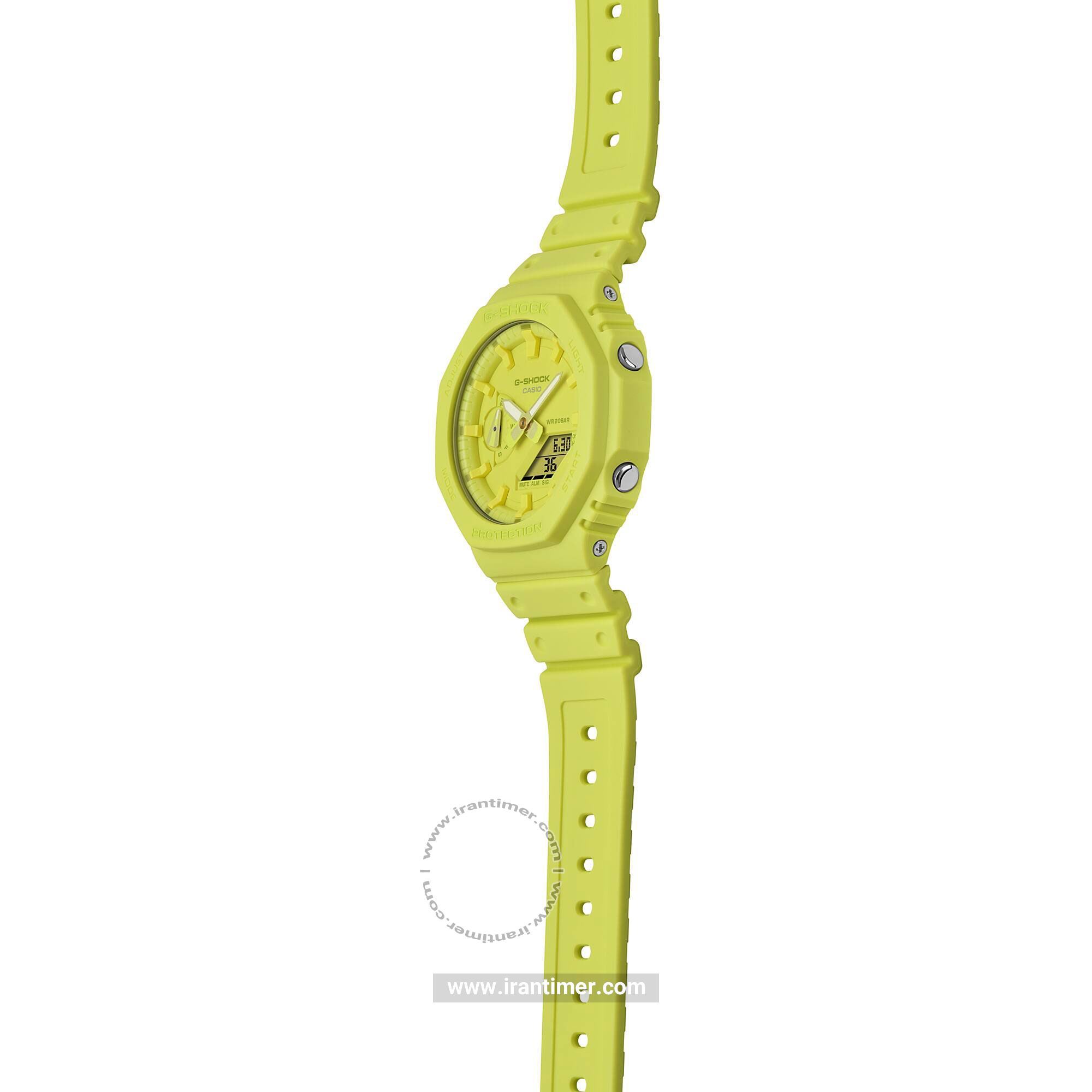 قیمت و خرید ساعت مچی مردانه کاسیو (CASIO) جی شاک مدل GA-2100-9A9DR اسپرت | اورجینال و اصلی