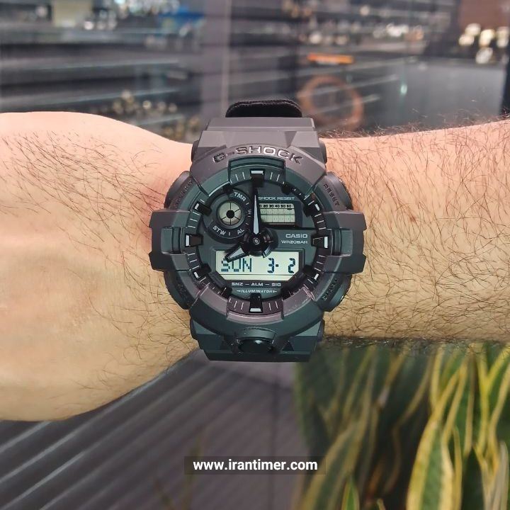 قیمت و خرید ساعت مچی مردانه کاسیو (CASIO) جی شاک مدل GA-700BCE-1ADR اسپرت | اورجینال و اصلی