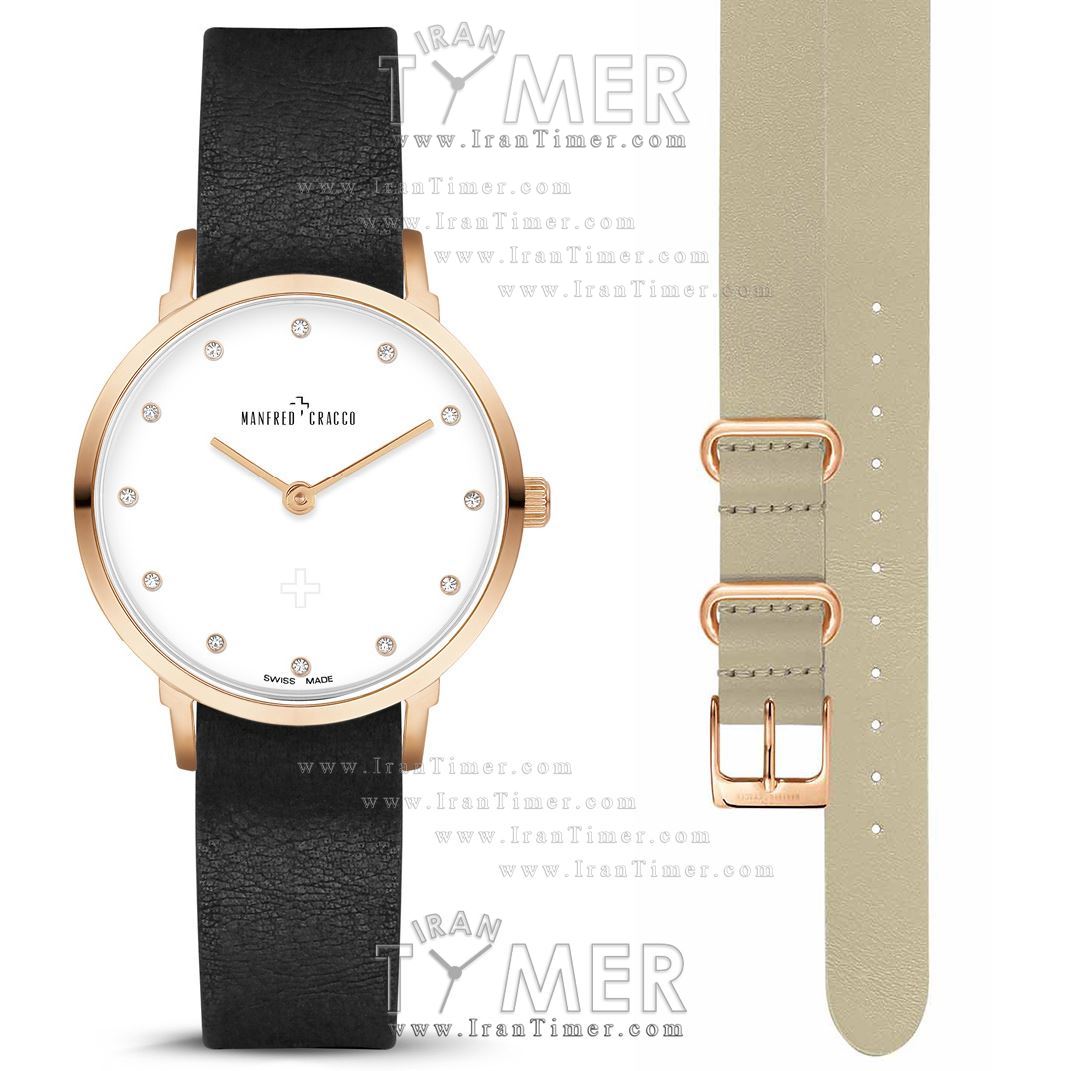 قیمت و خرید ساعت مچی زنانه مانفرد کراکو(MANFRED CRACCO) مدل MC30006LL کلاسیک | اورجینال و اصلی