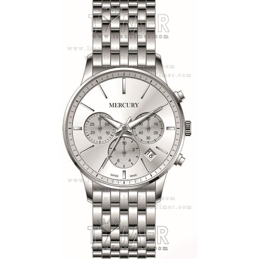 قیمت و خرید ساعت مچی مردانه مرکوری(MERCURY) مدل ME395-SS-1 کلاسیک | اورجینال و اصلی