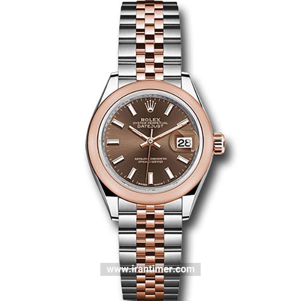 قیمت و خرید ساعت مچی زنانه رولکس(Rolex) مدل 279161 choij Brown کلاسیک | اورجینال و اصلی
