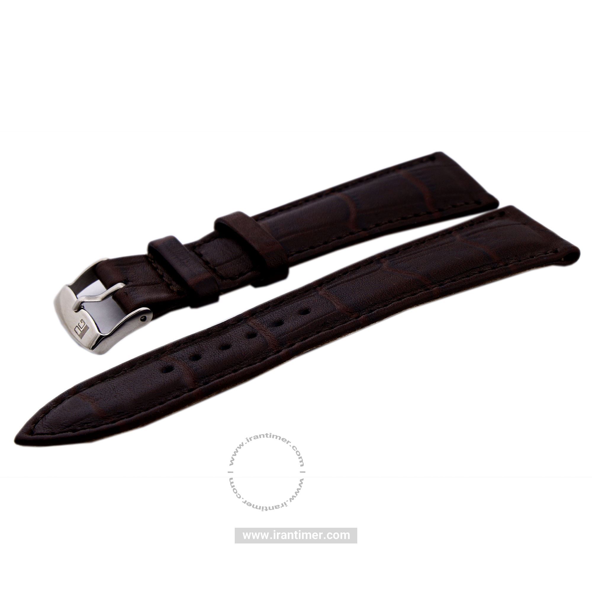 لوازم جانبی پی جی مدل PG-22-CROCODILE-DARKBROWN-LEATHER
