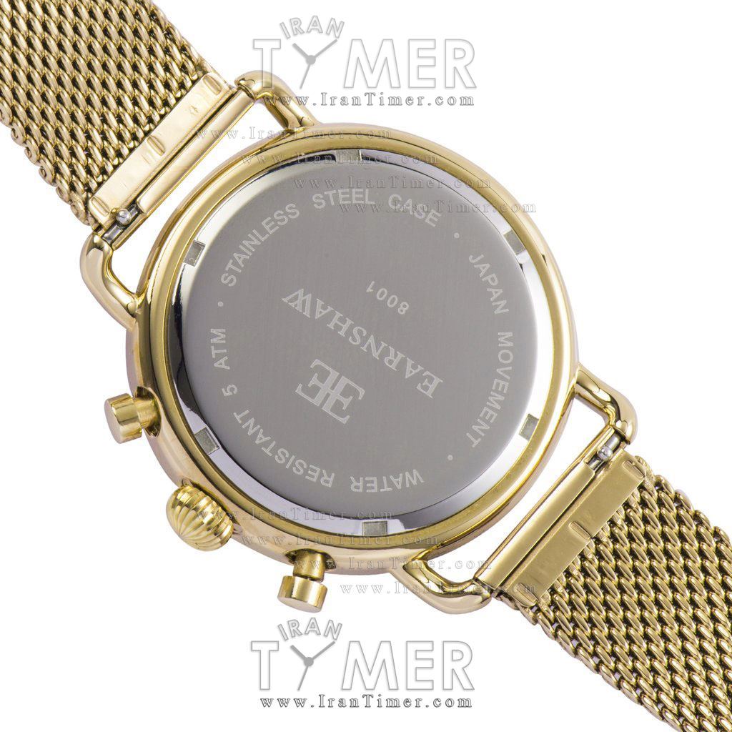 قیمت و خرید ساعت مچی مردانه ارنشا(EARNSHAW) مدل ES-8001-22 کلاسیک | اورجینال و اصلی