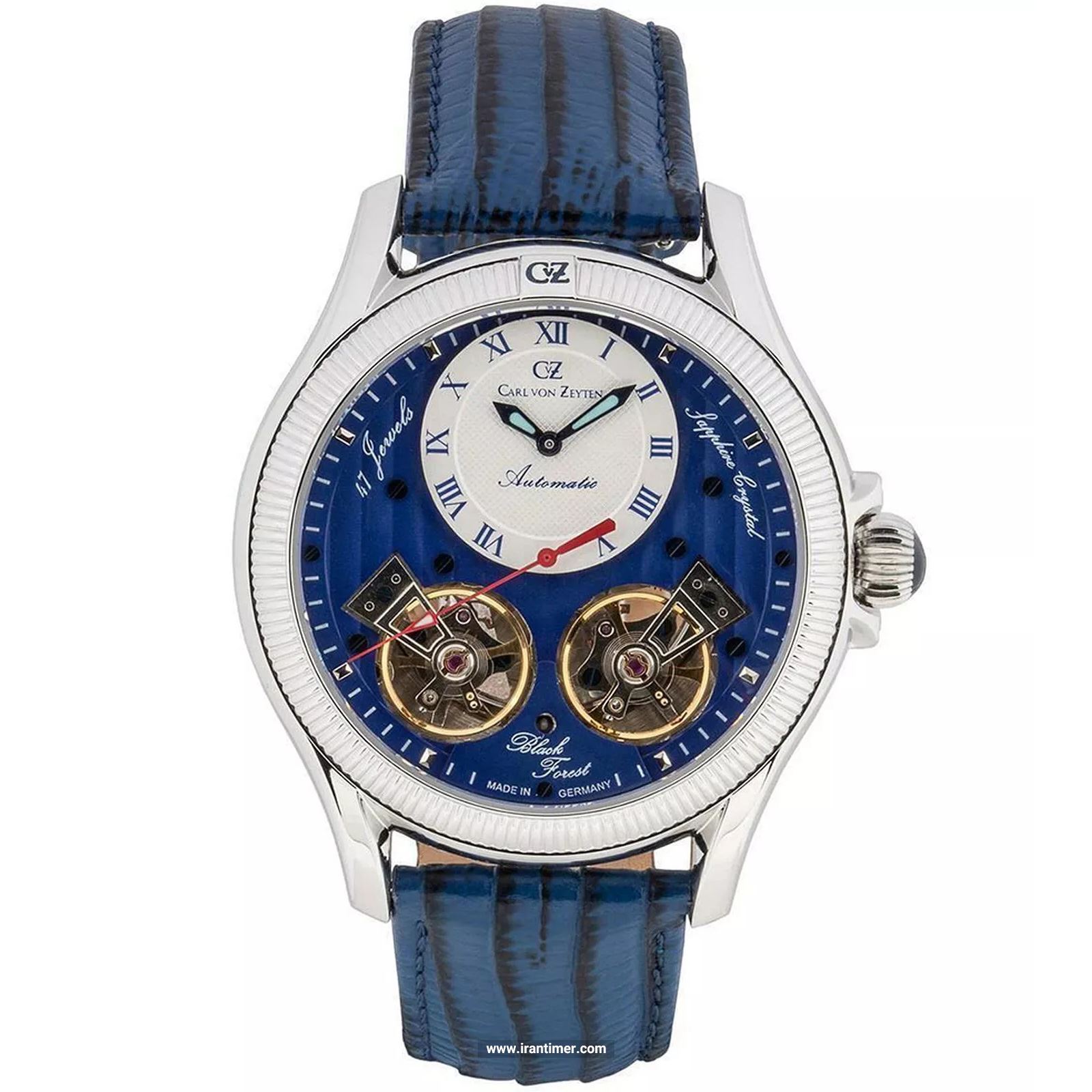 قیمت و خرید ساعت مچی مردانه کارل ون زیتن(CARL VON ZEYTEN) مدل CVZ0084SBLS کلاسیک | اورجینال و اصلی
