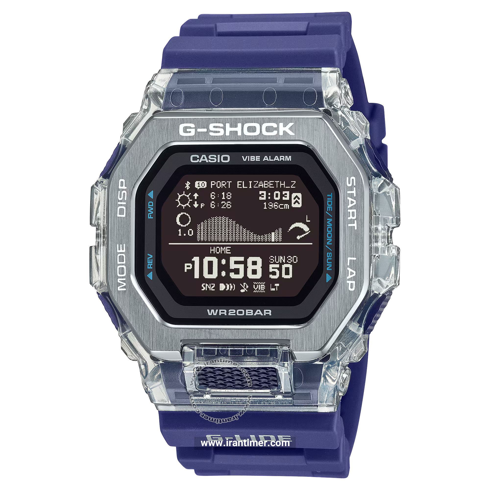 قیمت و خرید ساعت مچی مردانه کاسیو (CASIO) جی شاک مدل GBX-100S-2DR اسپرت | اورجینال و اصلی