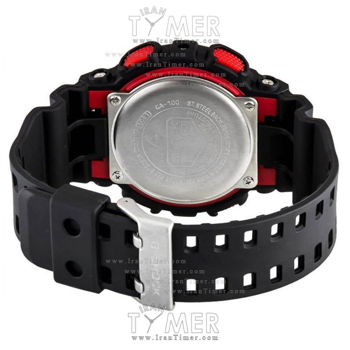 قیمت و خرید ساعت مچی مردانه کاسیو (CASIO) جی شاک مدل GA-100-1A4DR اسپرت | اورجینال و اصلی