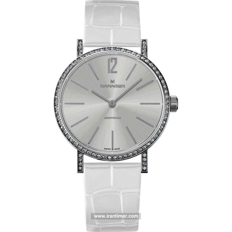 قیمت و خرید ساعت مچی زنانه منیجر(MANAGER) مدل MAN-PA-03-SL فشن | اورجینال و اصلی