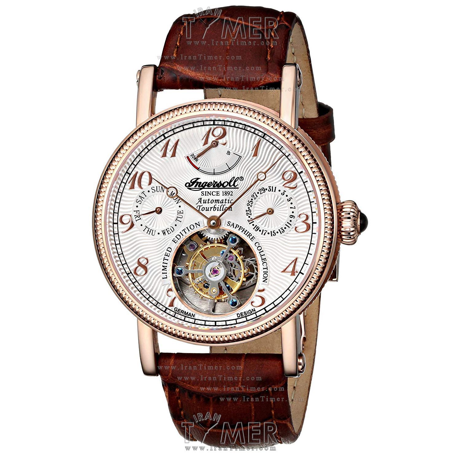 قیمت و خرید ساعت مچی مردانه اینگرسول(INGERSOLL) مدل IN5308RWH کلاسیک | اورجینال و اصلی