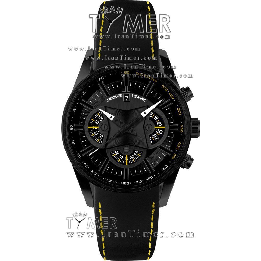 قیمت و خرید ساعت مچی مردانه ژاک لمن(JACQUES LEMANS) مدل 1-1687E اسپرت | اورجینال و اصلی