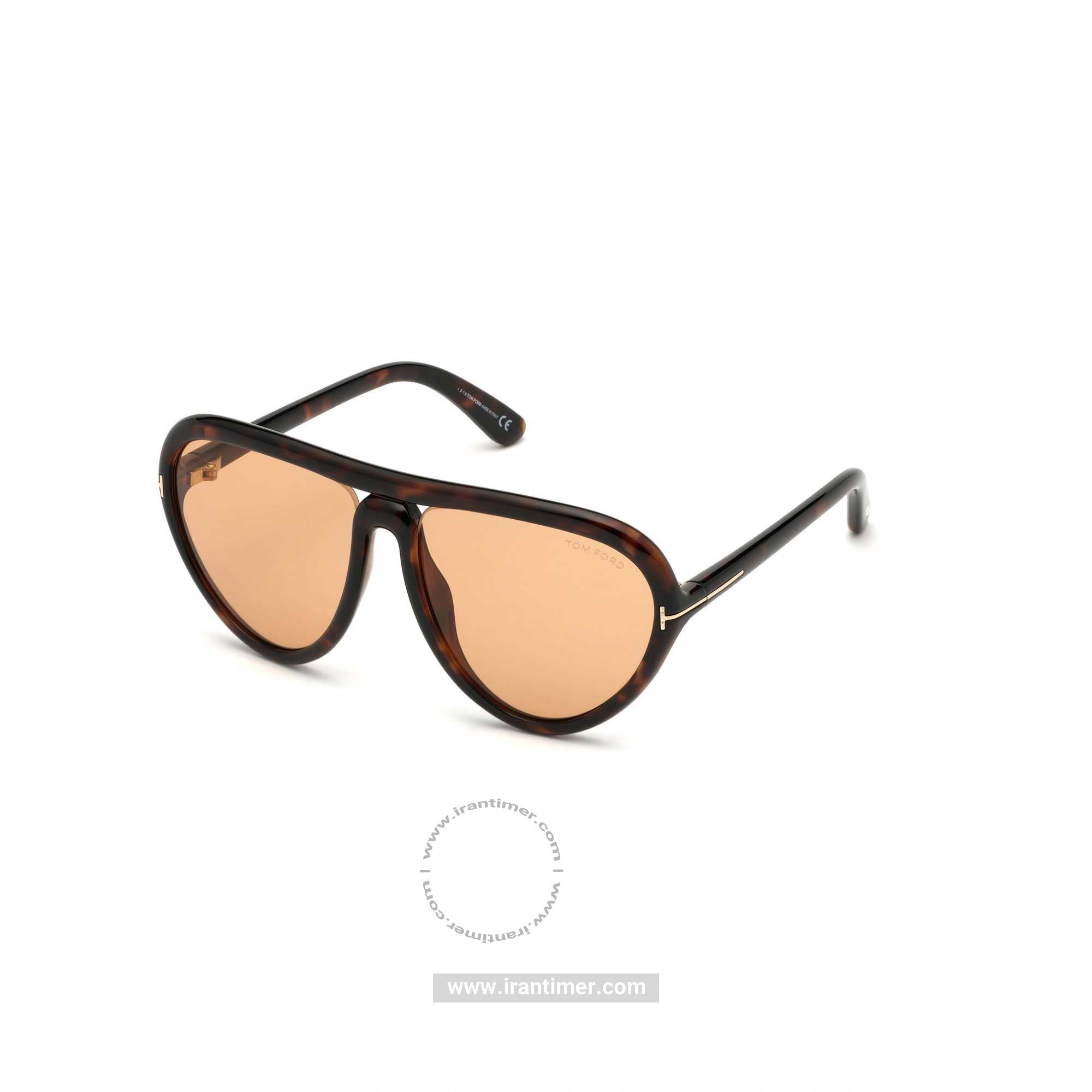 قیمت و خرید عینک آفتابی زنانه خلبانی (TOM FORD) مدل FT 0769 52E 59 | اورجینال و اصلی