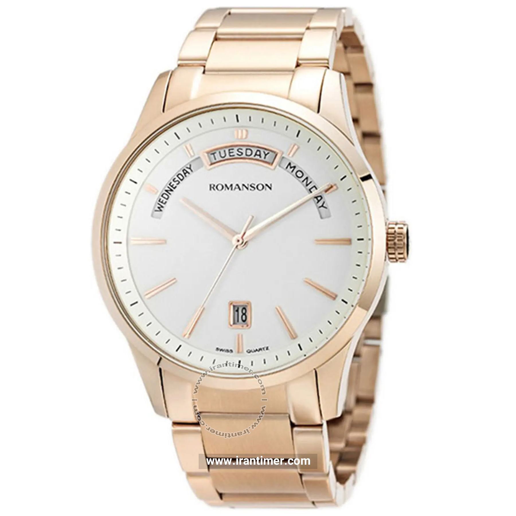 قیمت و خرید ساعت مچی مردانه رومانسون(ROMANSON) مدل TM8237MM1RAS6R-W کلاسیک | اورجینال و اصلی