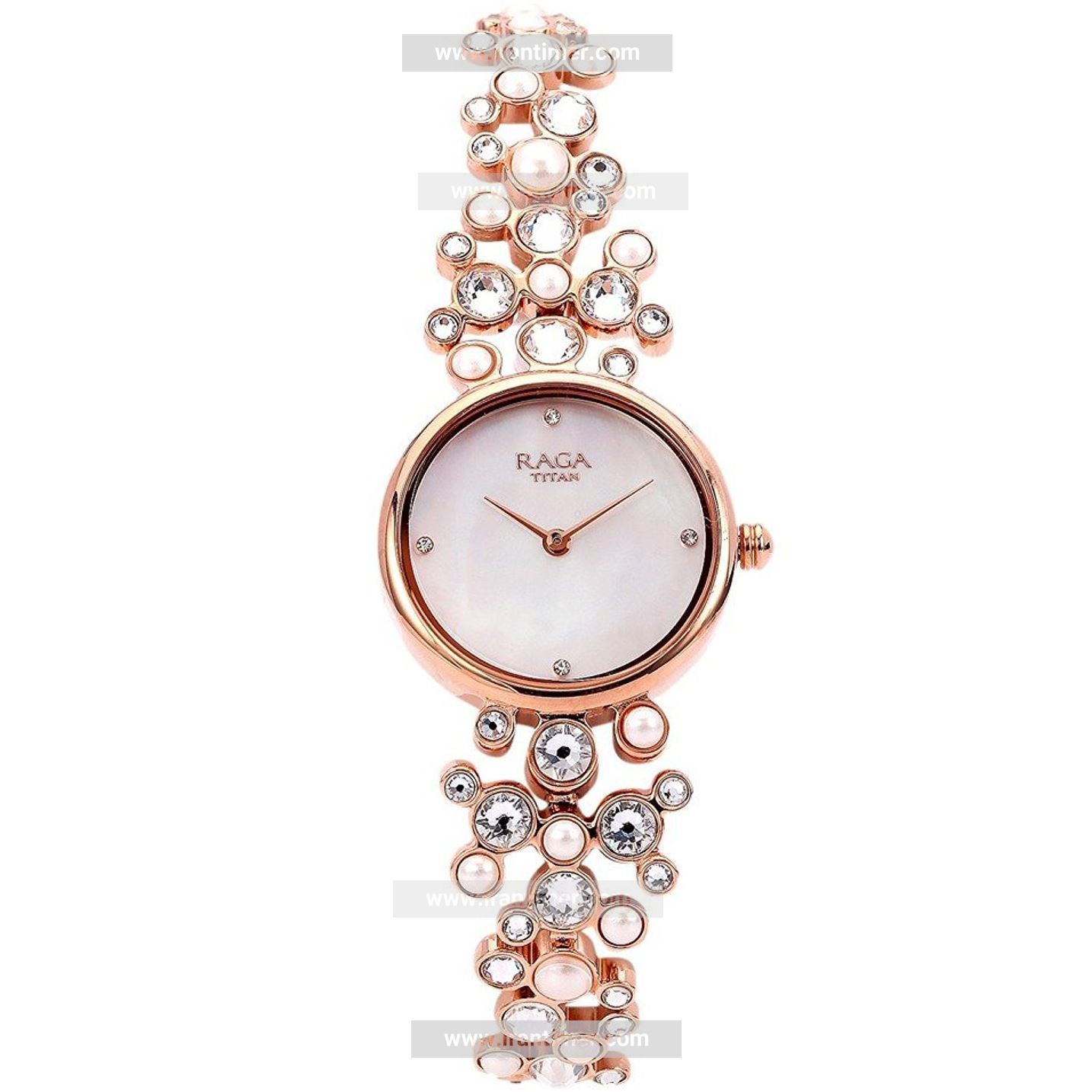 قیمت و خرید ساعت مچی زنانه تایتِن(TITAN) مدل T95032WM01 فشن | اورجینال و اصلی