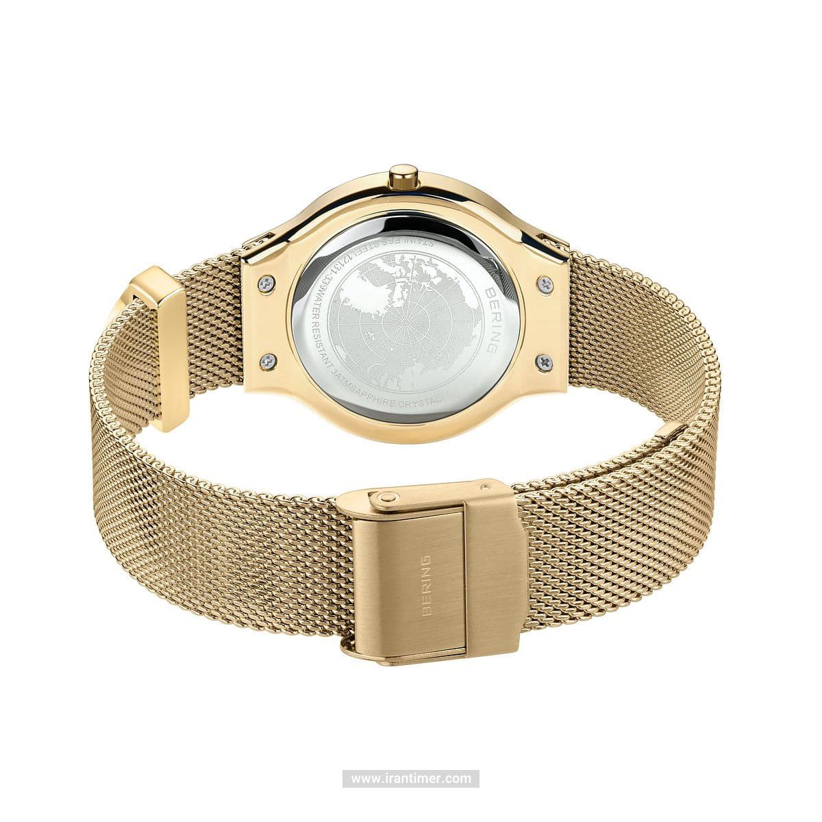 قیمت و خرید ساعت مچی زنانه برینگ(BERING) مدل B12131-339-GWP کلاسیک | اورجینال و اصلی