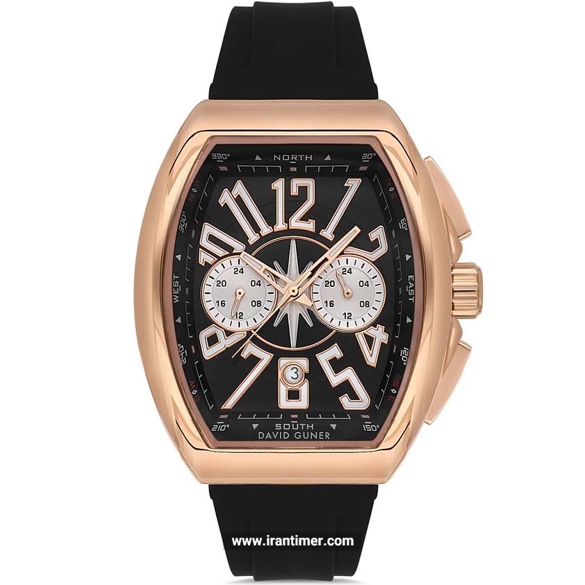 قیمت و خرید ساعت مچی مردانه دیوید گانر(David Guner) مدل DG-8690GD-R2 اسپرت | اورجینال و اصلی