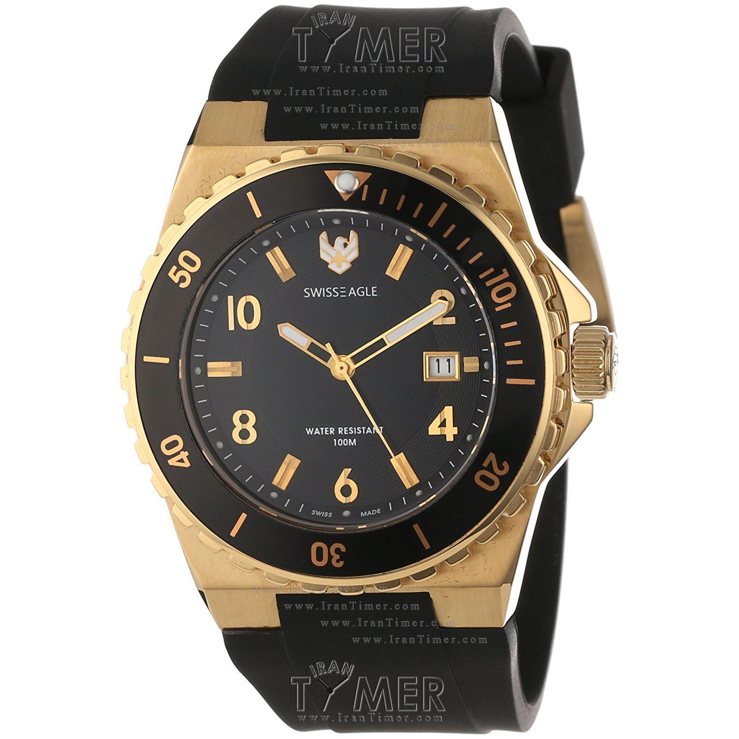 قیمت و خرید ساعت مچی مردانه سوئیس ایگل(SWISS EAGLE) مدل SE9039-03 اسپرت | اورجینال و اصلی