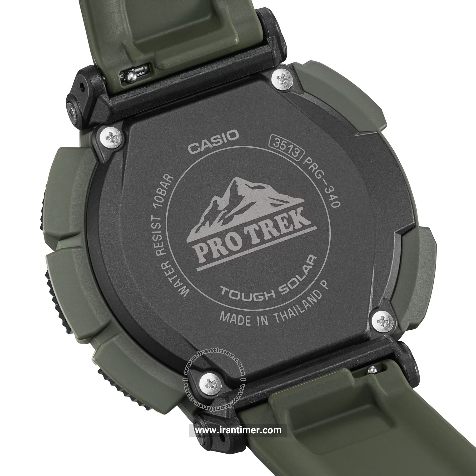قیمت و خرید ساعت مچی مردانه کاسیو (CASIO) پروترک مدل PRG-340-3DR اسپرت | اورجینال و اصلی