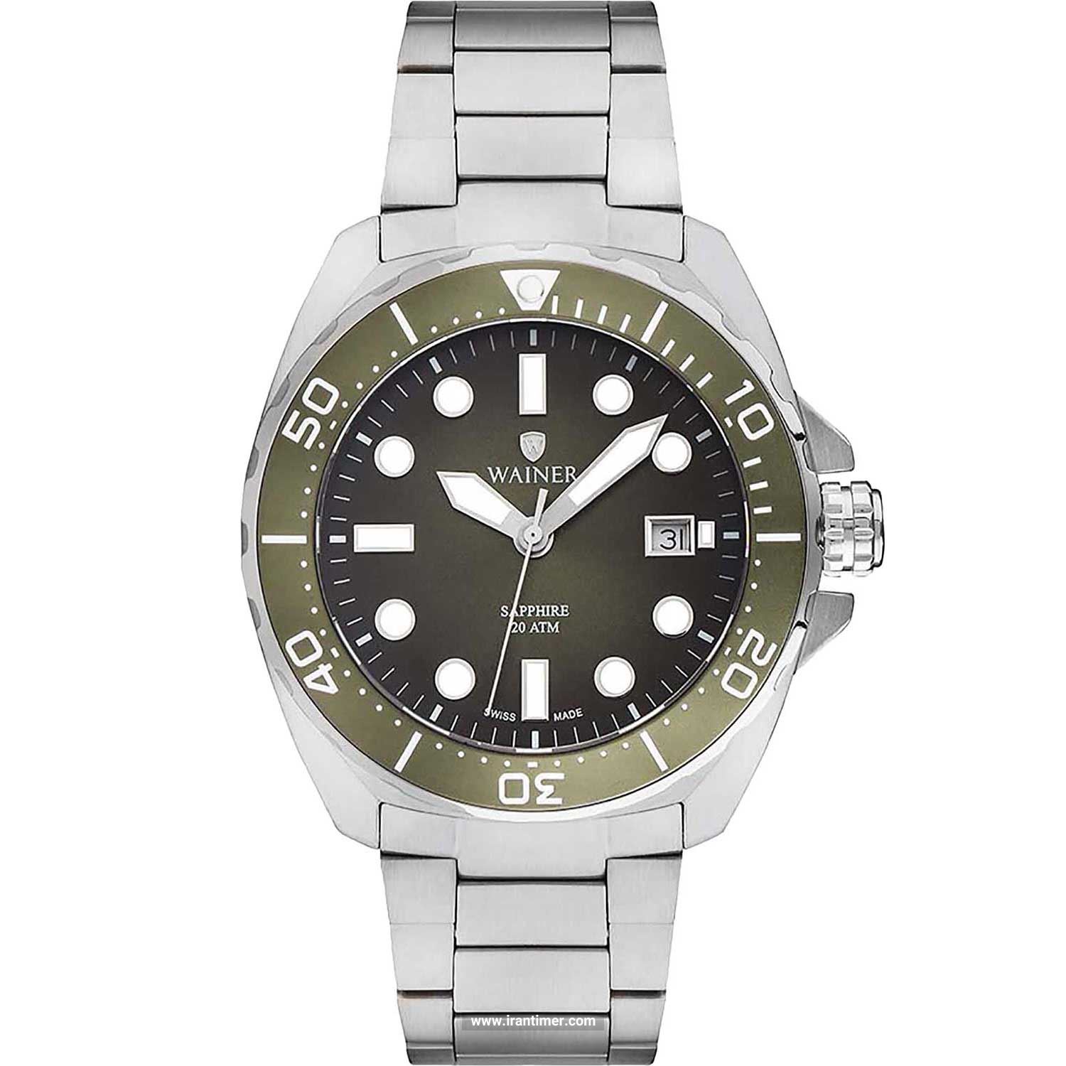 قیمت و خرید ساعت مچی مردانه واینر(WAINER) مدل WA.10921-C کلاسیک | اورجینال و اصلی
