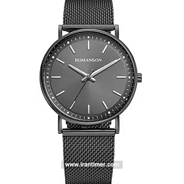 قیمت و خرید ساعت مچی مردانه رومانسون(ROMANSON) مدل RM3BF016UUYEAA4A-GREY کلاسیک | اورجینال و اصلی