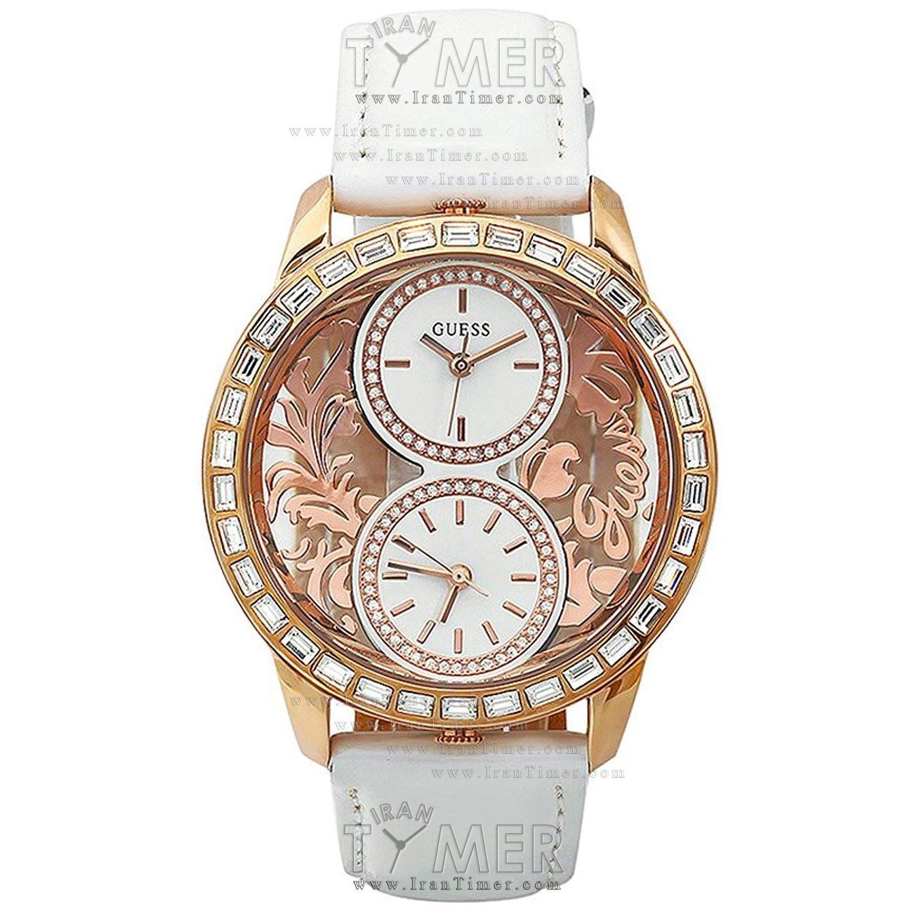قیمت و خرید ساعت مچی زنانه گس(GUESS) مدل 19522L1 فشن | اورجینال و اصلی