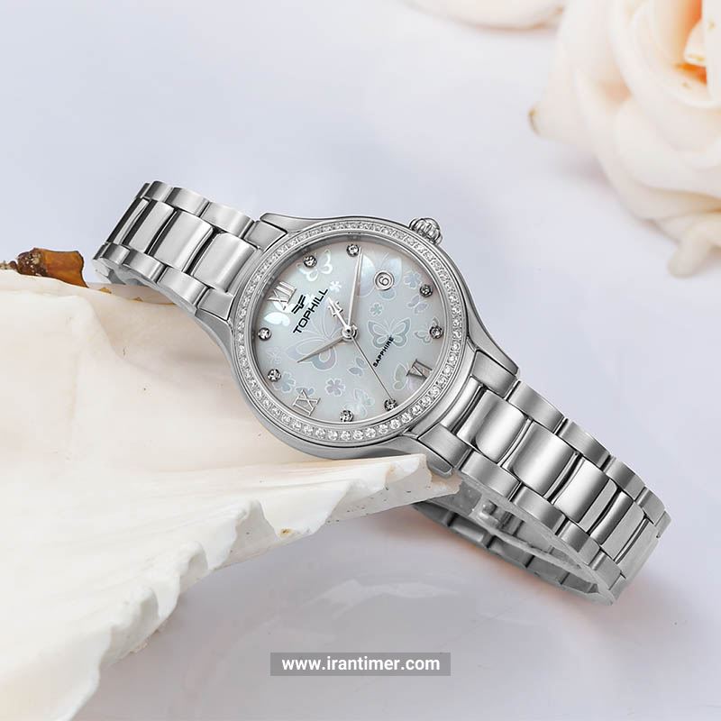 قیمت و خرید ساعت مچی زنانه تاپ هیل(TOPHILL) مدل TE026L.M1267 فشن | اورجینال و اصلی