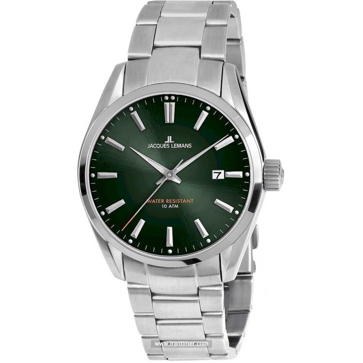 قیمت و خرید ساعت مچی مردانه ژاک لمن(JACQUES LEMANS) مدل 1-1859H کلاسیک | اورجینال و اصلی