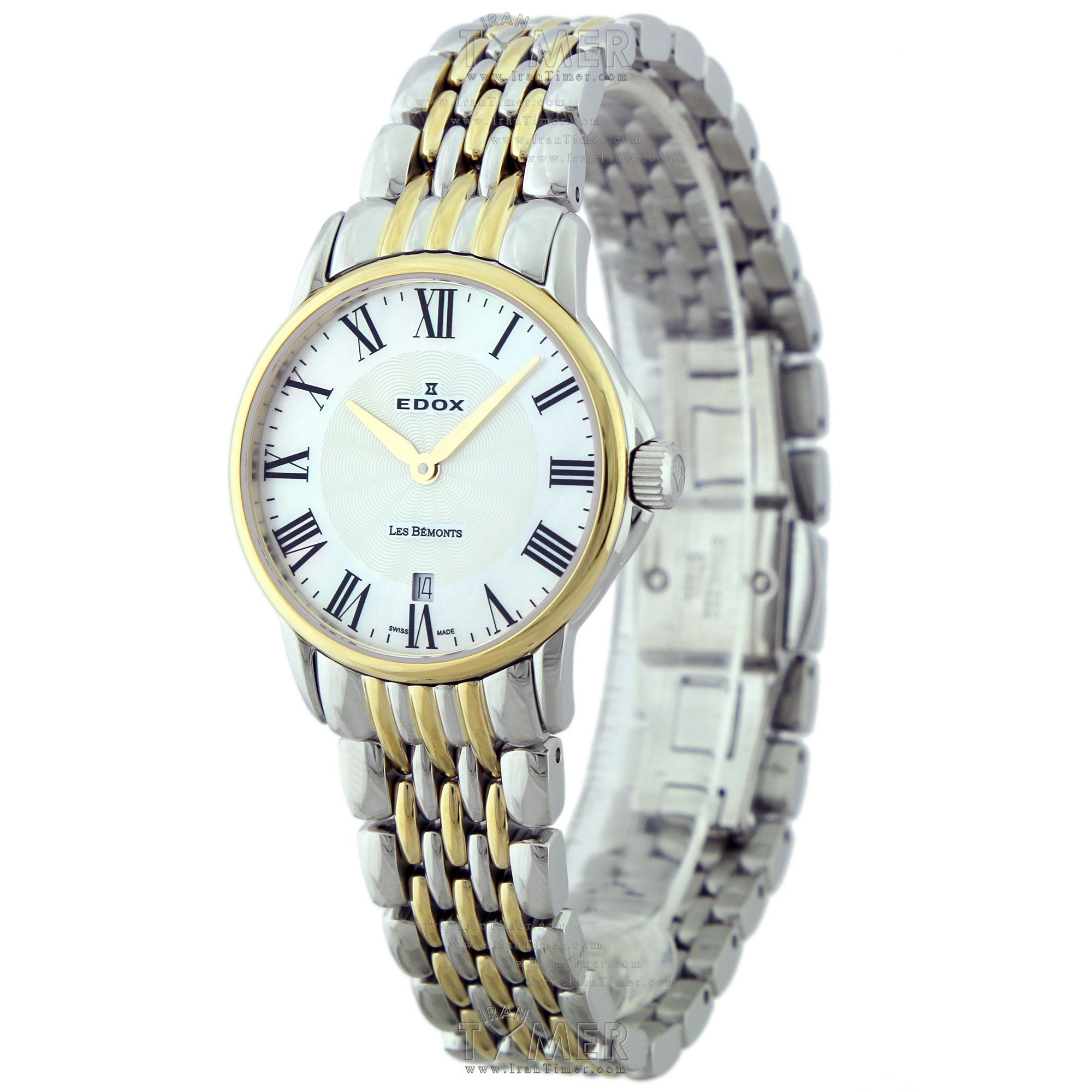 قیمت و خرید ساعت مچی زنانه ادُکس(EDOX) مدل 57001357JMNABR کلاسیک | اورجینال و اصلی