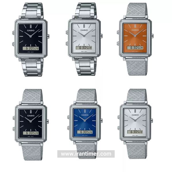 قیمت و خرید ساعت مچی مردانه کاسیو (CASIO) جنرال مدل MTP-B205M-2EDF کلاسیک | اورجینال و اصلی