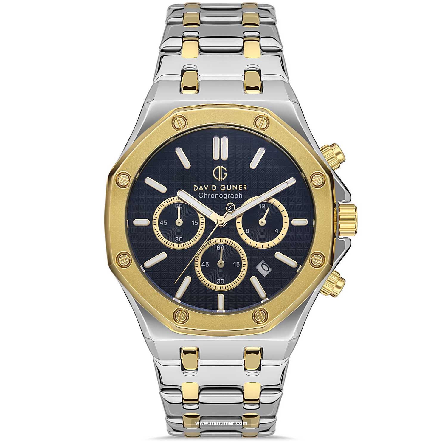 قیمت و خرید ساعت مچی مردانه دیوید گانر(David Guner) مدل DG-8065GA-D2 کلاسیک | اورجینال و اصلی