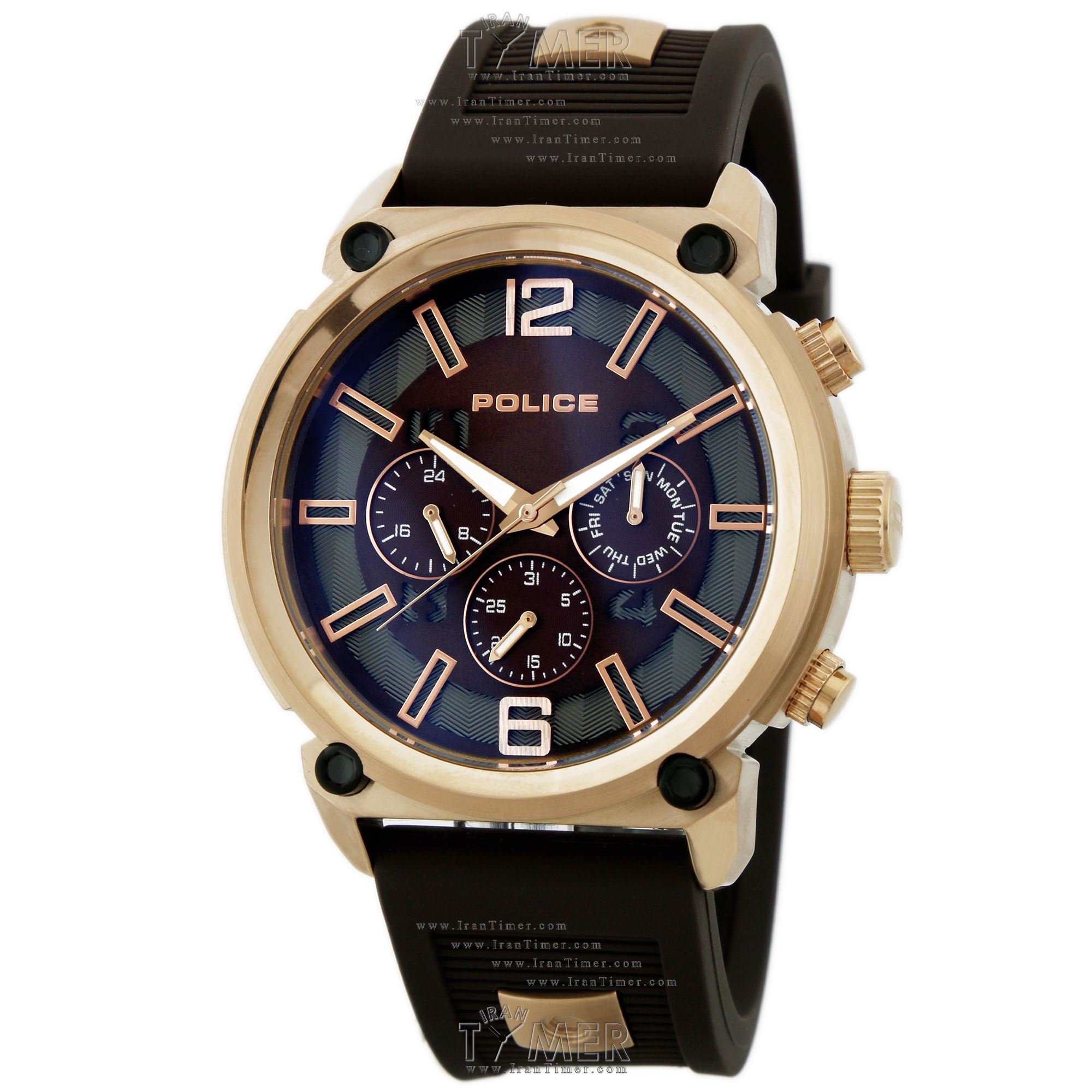 قیمت و خرید ساعت مچی مردانه پلیس(POLICE) مدل P14378JSR-12P اسپرت | اورجینال و اصلی