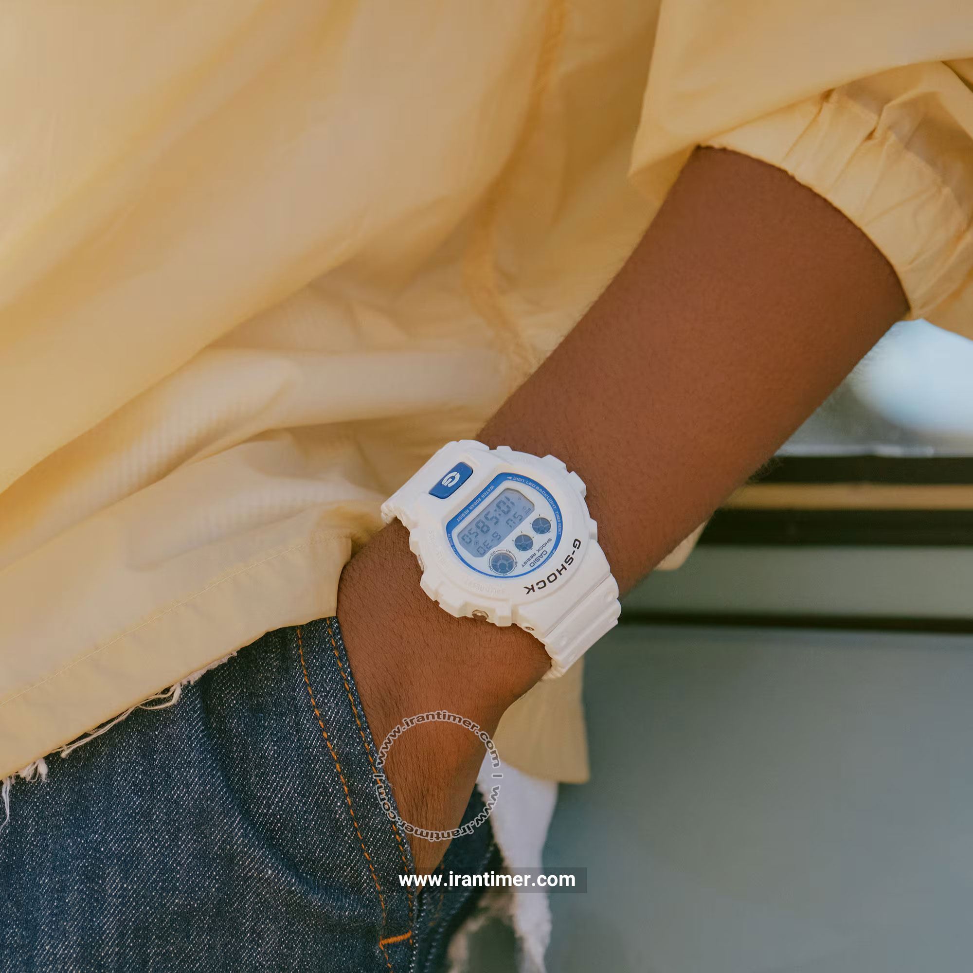 قیمت و خرید ساعت مچی مردانه کاسیو (CASIO) جی شاک مدل DW-6900HDS-7DR اسپرت | اورجینال و اصلی