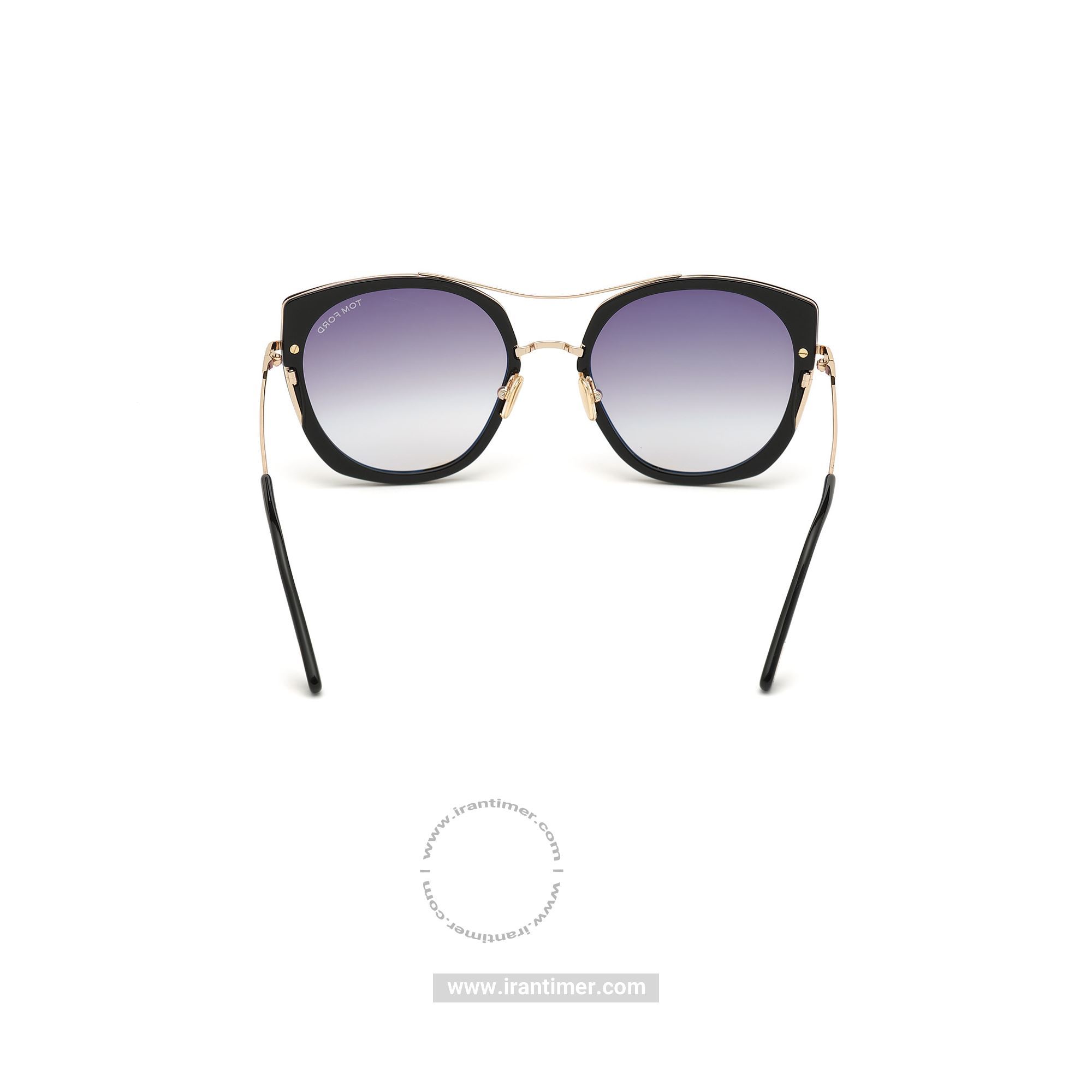 قیمت و خرید عینک آفتابی زنانه کلاسیک (TOM FORD) مدل TF S 0760 01B 56 | اورجینال و اصلی